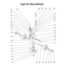 Dichtsatz Noblelift Gabelhubwagen AC, ACF und AC Ql (Quicklift)