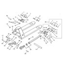 Wippe mit Achse Noblelift AC, ACY, Totallifter AC u. Pfaff Silberblau