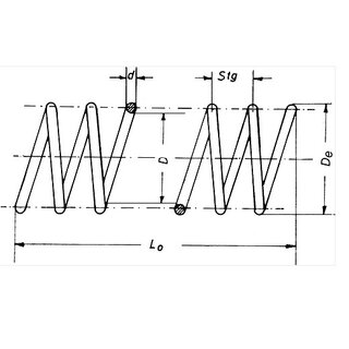 Deichselfeder Passend Totallifter TRP006  und Fetra 2115...