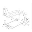 Lastrolle Single-Ausfhrung BT L2000 / LHM23 PU