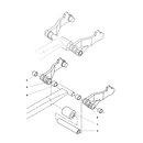 Rolle Buchse Radarm AM22 und AM2200, Mic  u. Steinbock 20  x 38  x 48