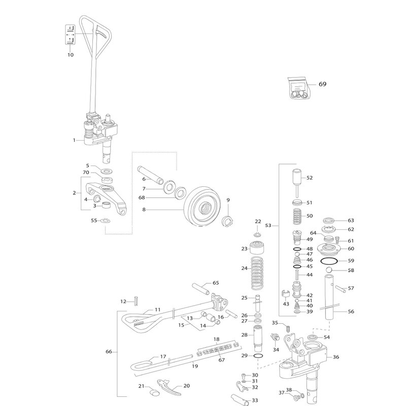 Dichtsatz Steinbock WH 20 - 23 MK IX-A